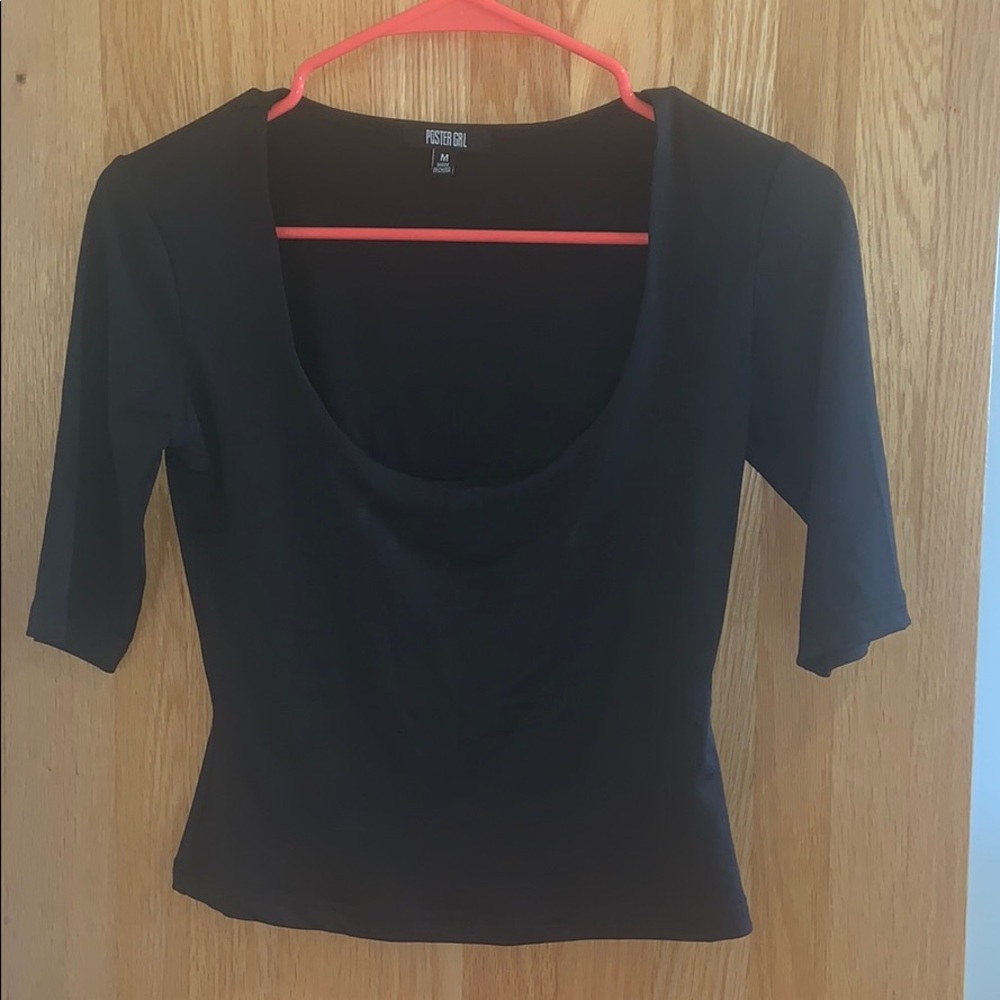 Doll’s Kill Poster Grl Black Top